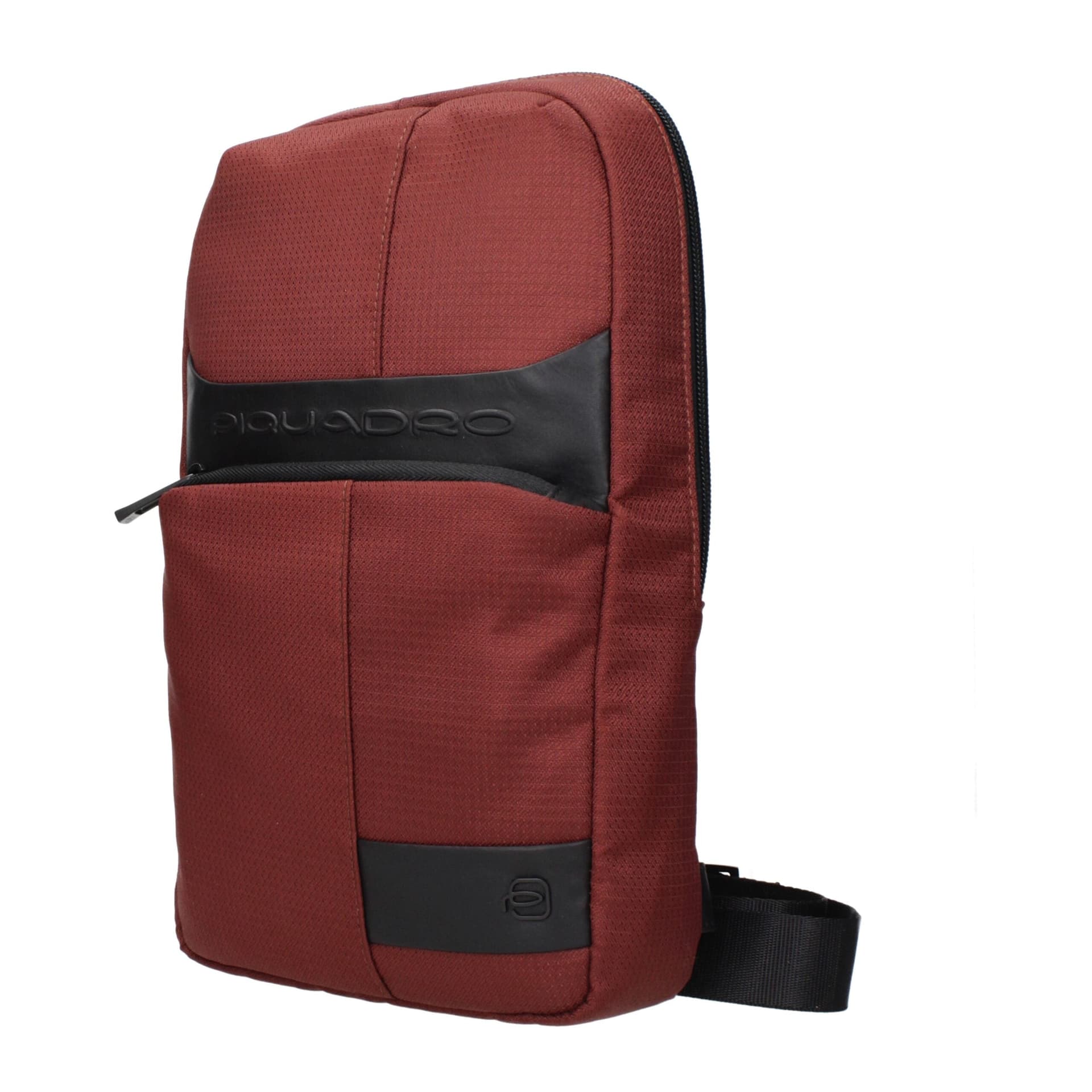 Piquadro Red Fabric Crossbody Bag - 2