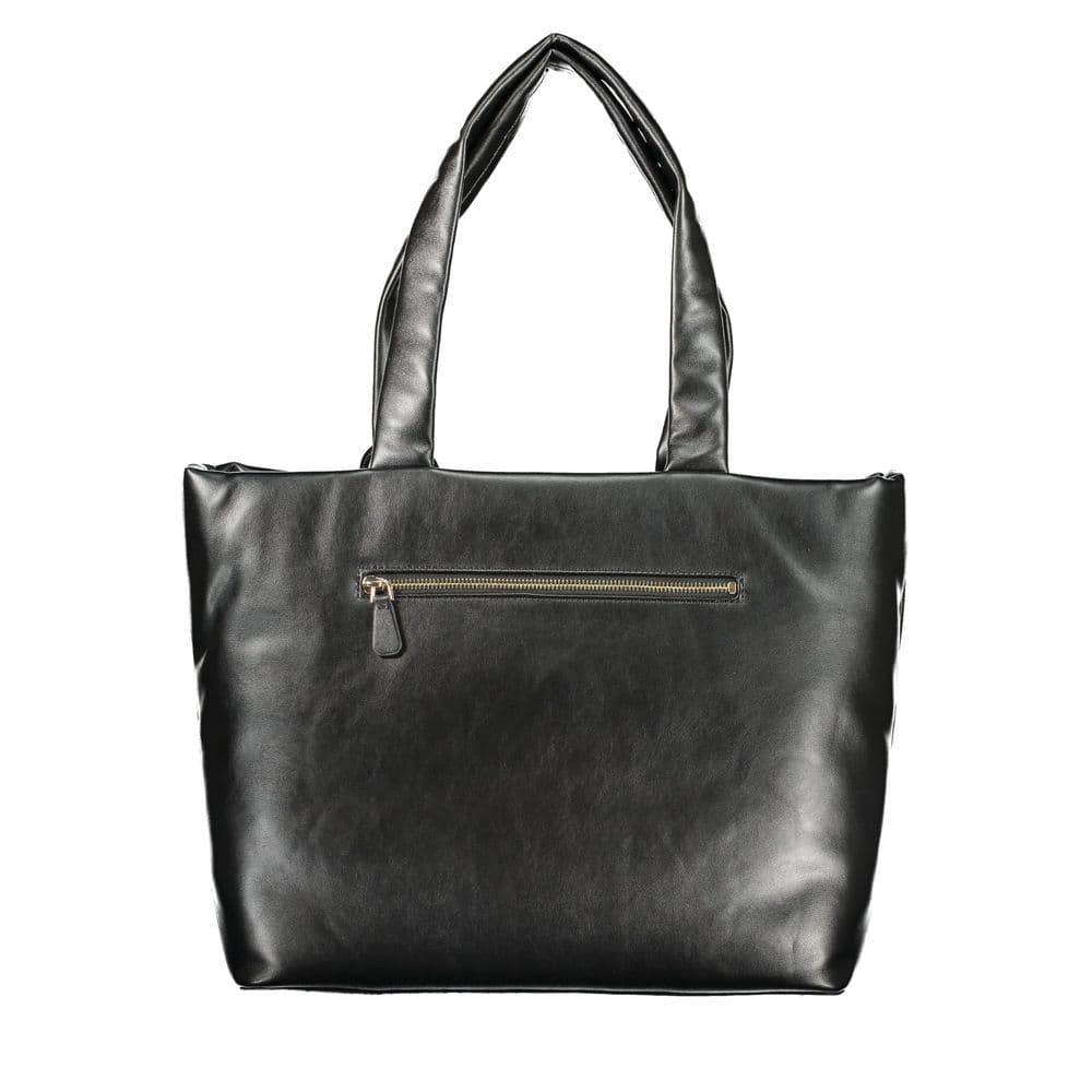 Guess Jeans Black Polyurethane Women's Handbag - 2
