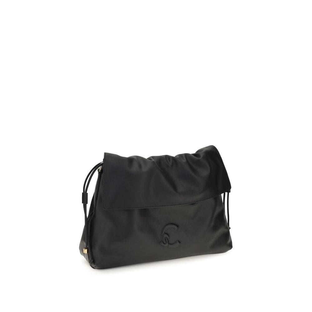 Coccinelle Black Calf Leather Bos Taurus Shoulder Bag - 2