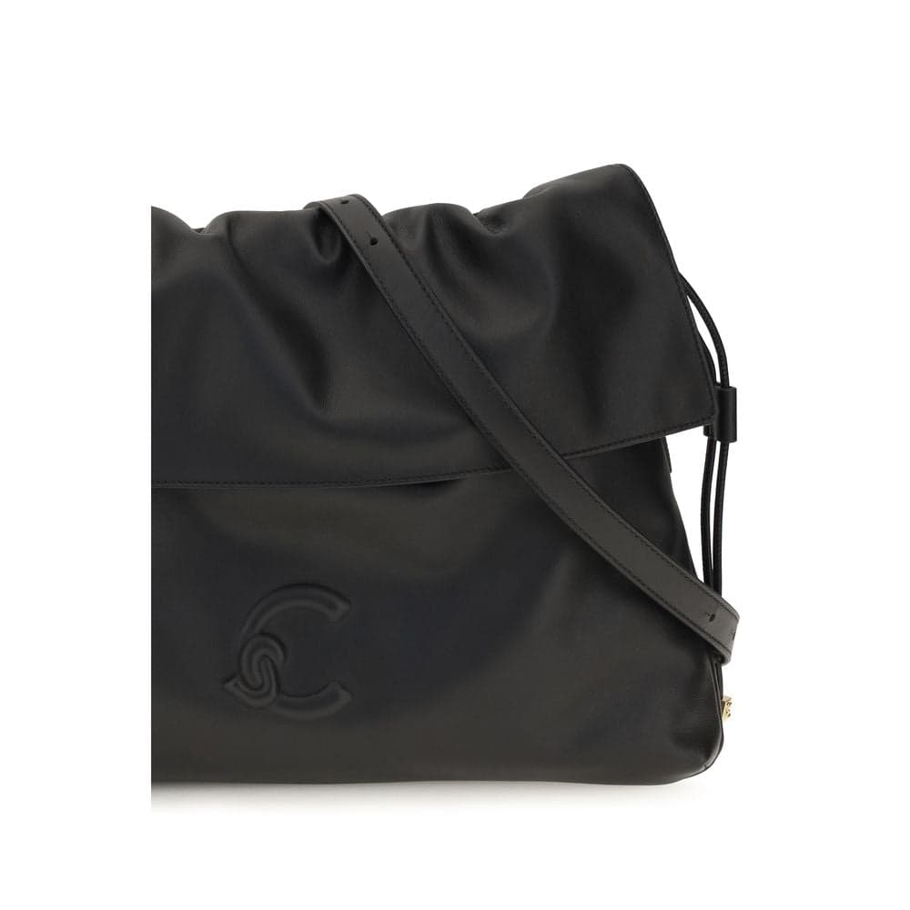 Coccinelle Black Calf Leather Bos Taurus Shoulder Bag - 4
