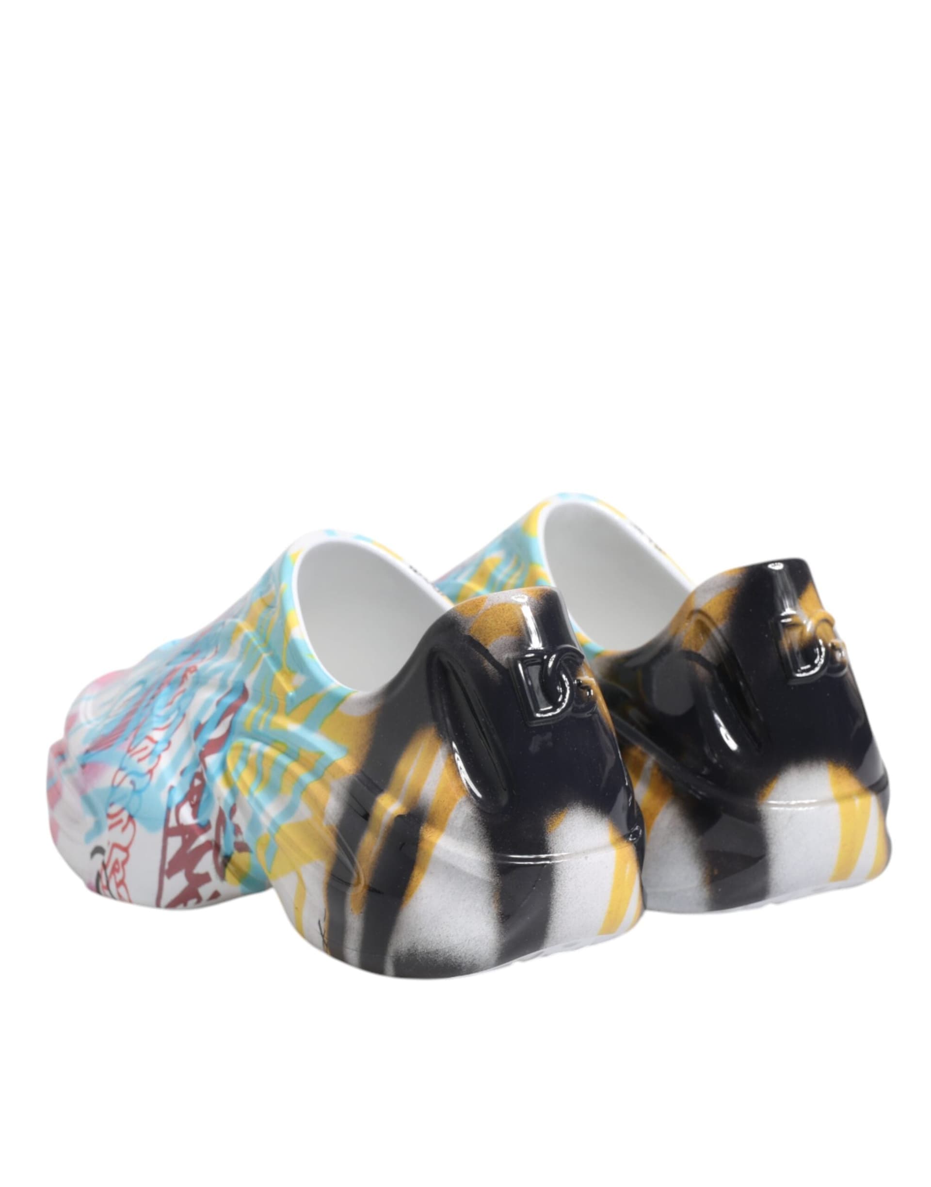 Dolce & Gabbana Multicolor Graffiti Daymaster Sneakers Shoes - 4