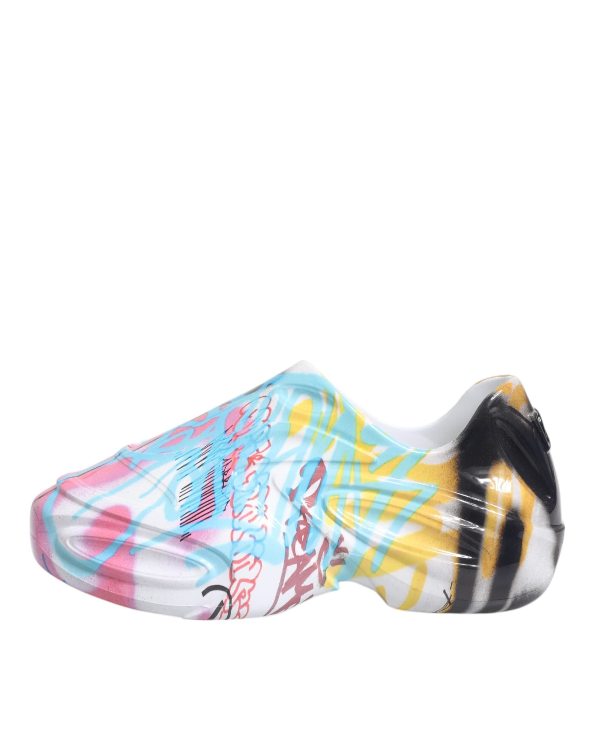 Dolce & Gabbana Multicolor Graffiti Daymaster Sneakers Shoes - 5