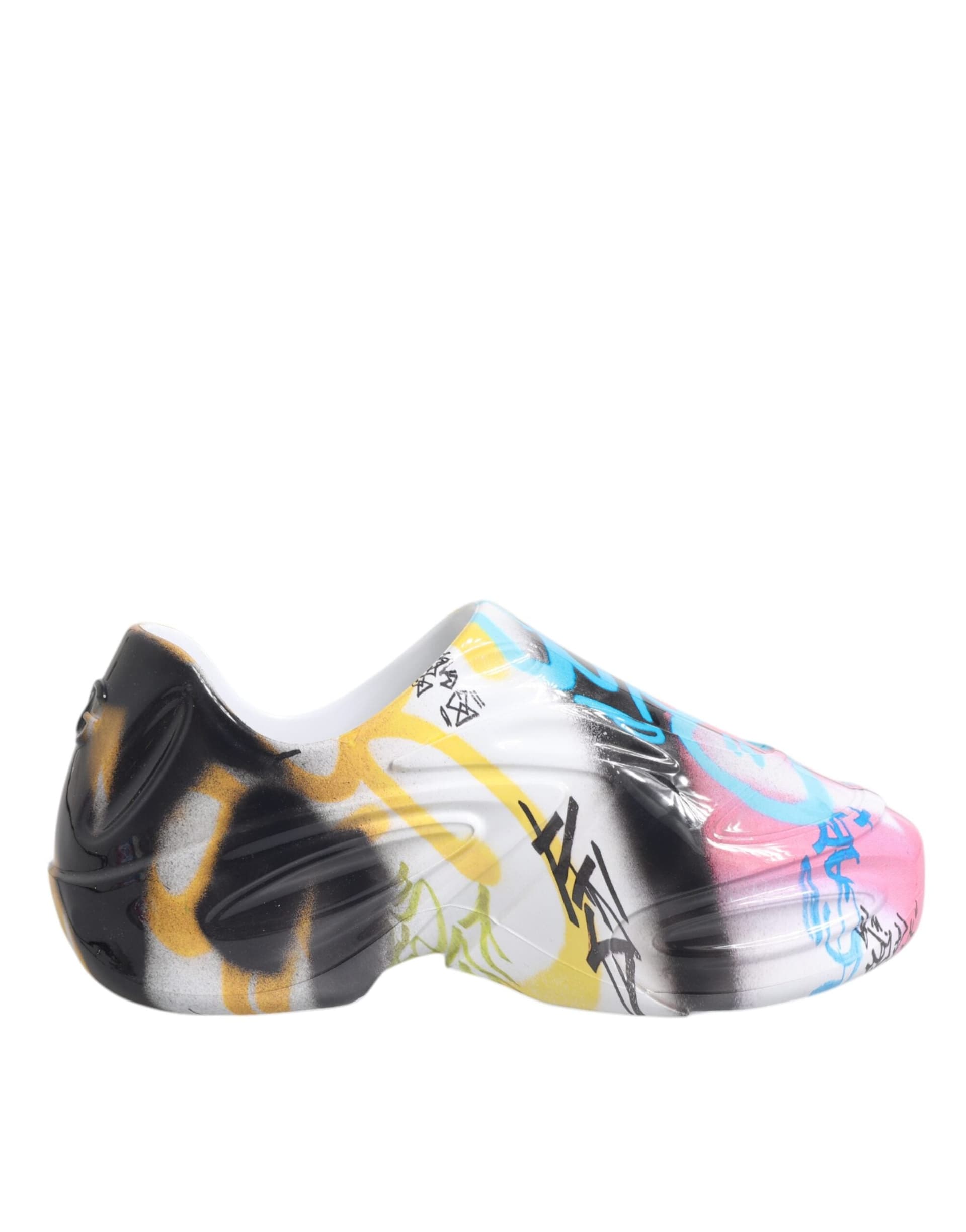 Dolce & Gabbana Multicolor Graffiti Daymaster Sneakers Shoes - 7