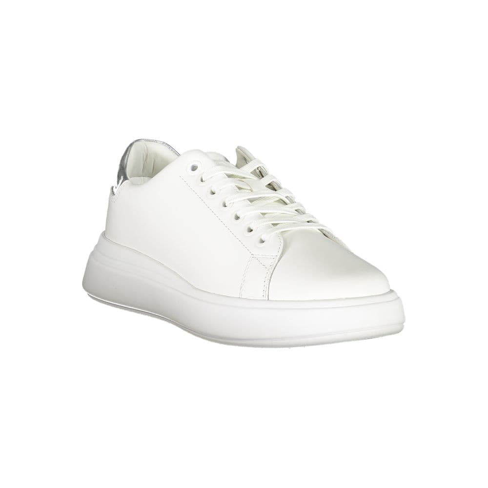 Calvin Klein Bianco Leather Women Sneaker - 2