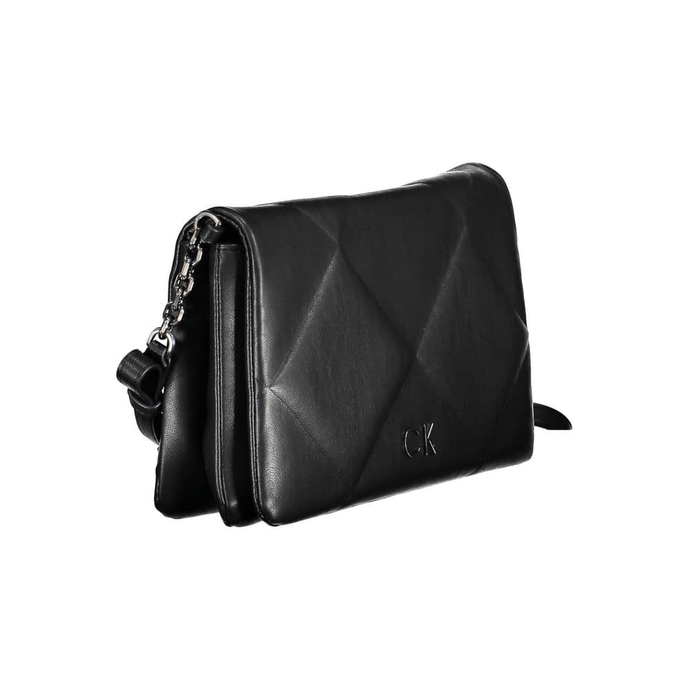 Calvin Klein Black Polyester Women Shoulder Bag - 2