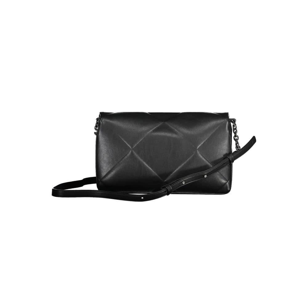 Calvin Klein Black Polyester Women Shoulder Bag - 3