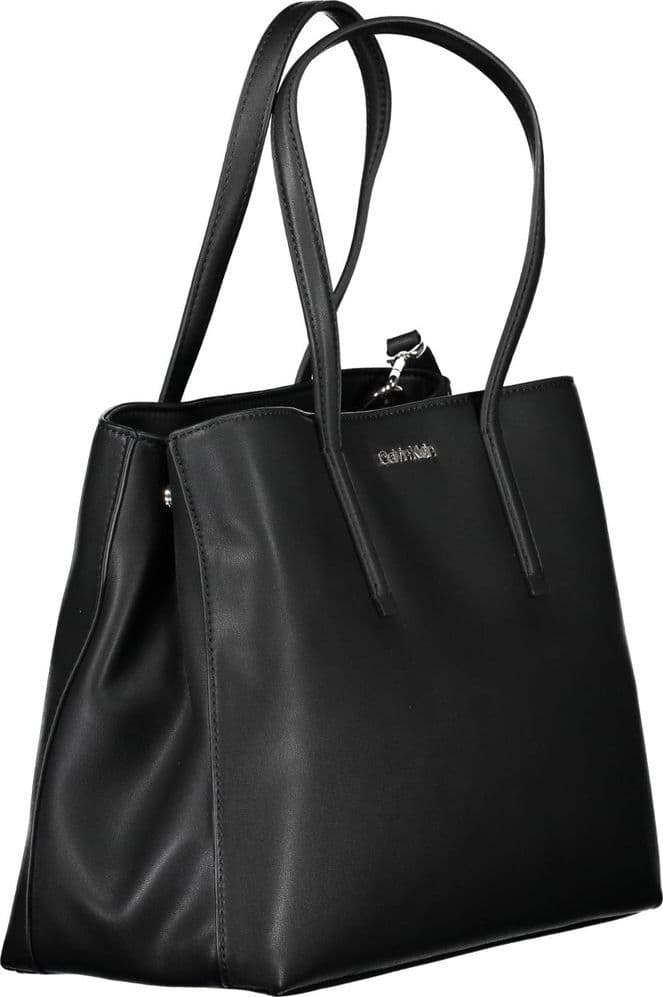 Calvin Klein Black Polyester Women Handbag - 2