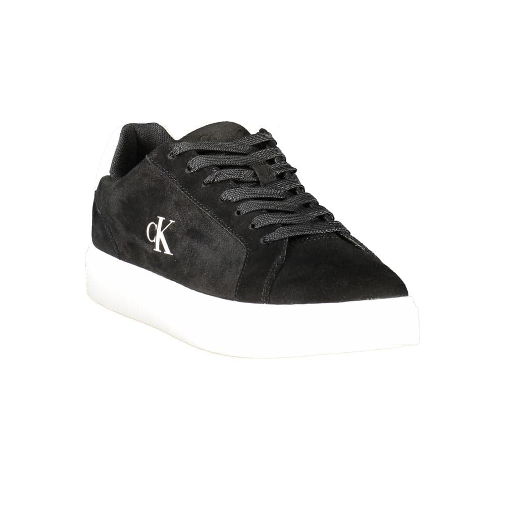 Calvin Klein Black Leather Men's Sneaker - 2