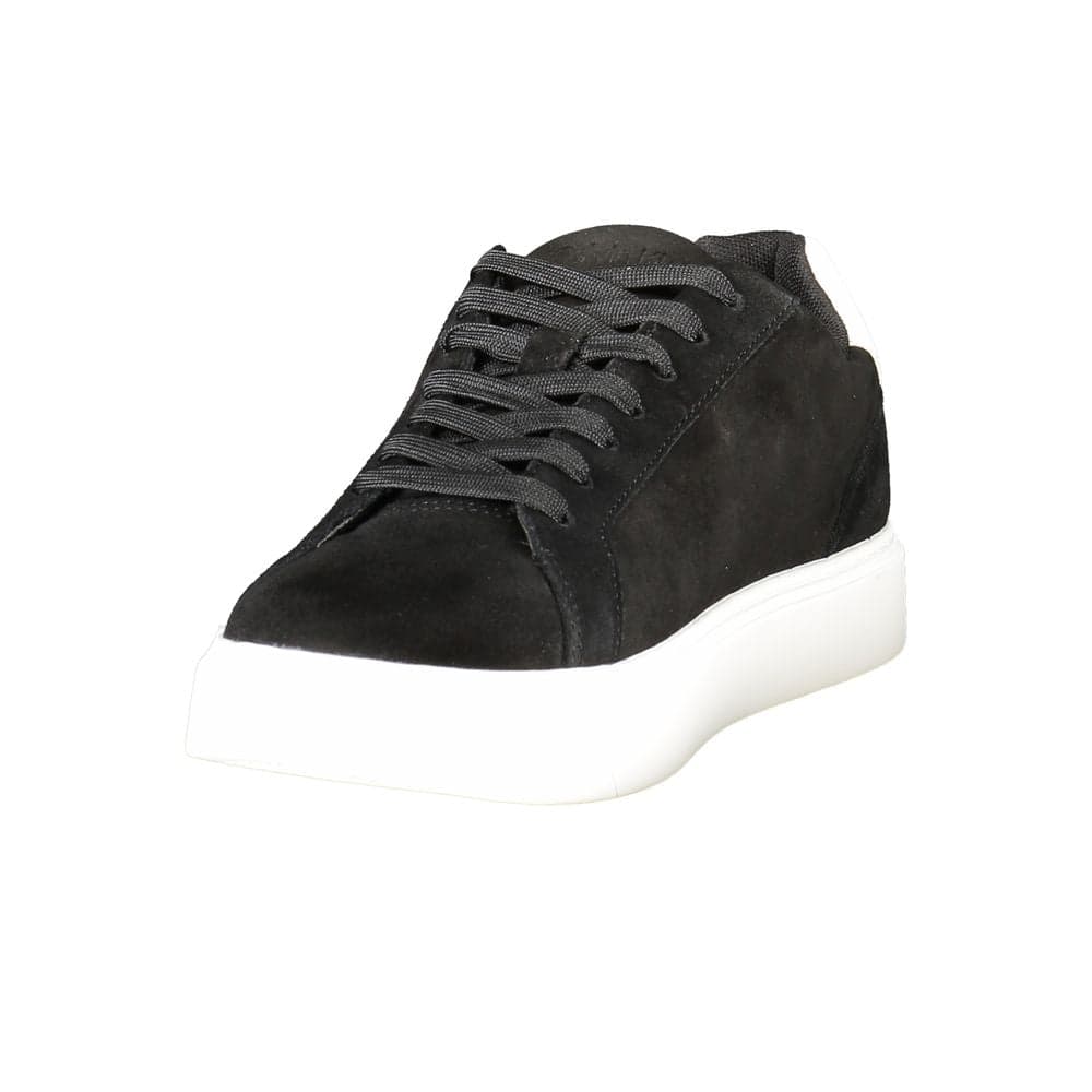 Calvin Klein Black Leather Men's Sneaker - 3