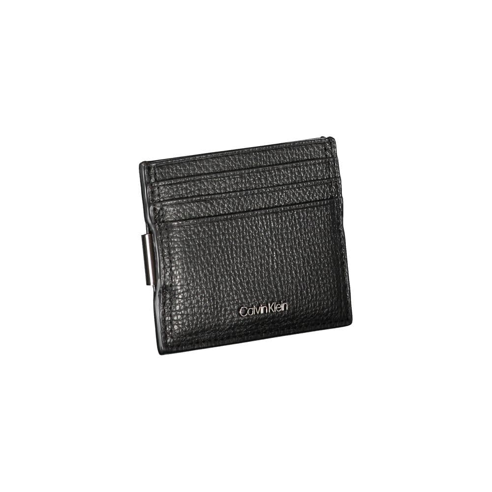 Calvin Klein Sleek Leather Card Holder with Money Clip - 3