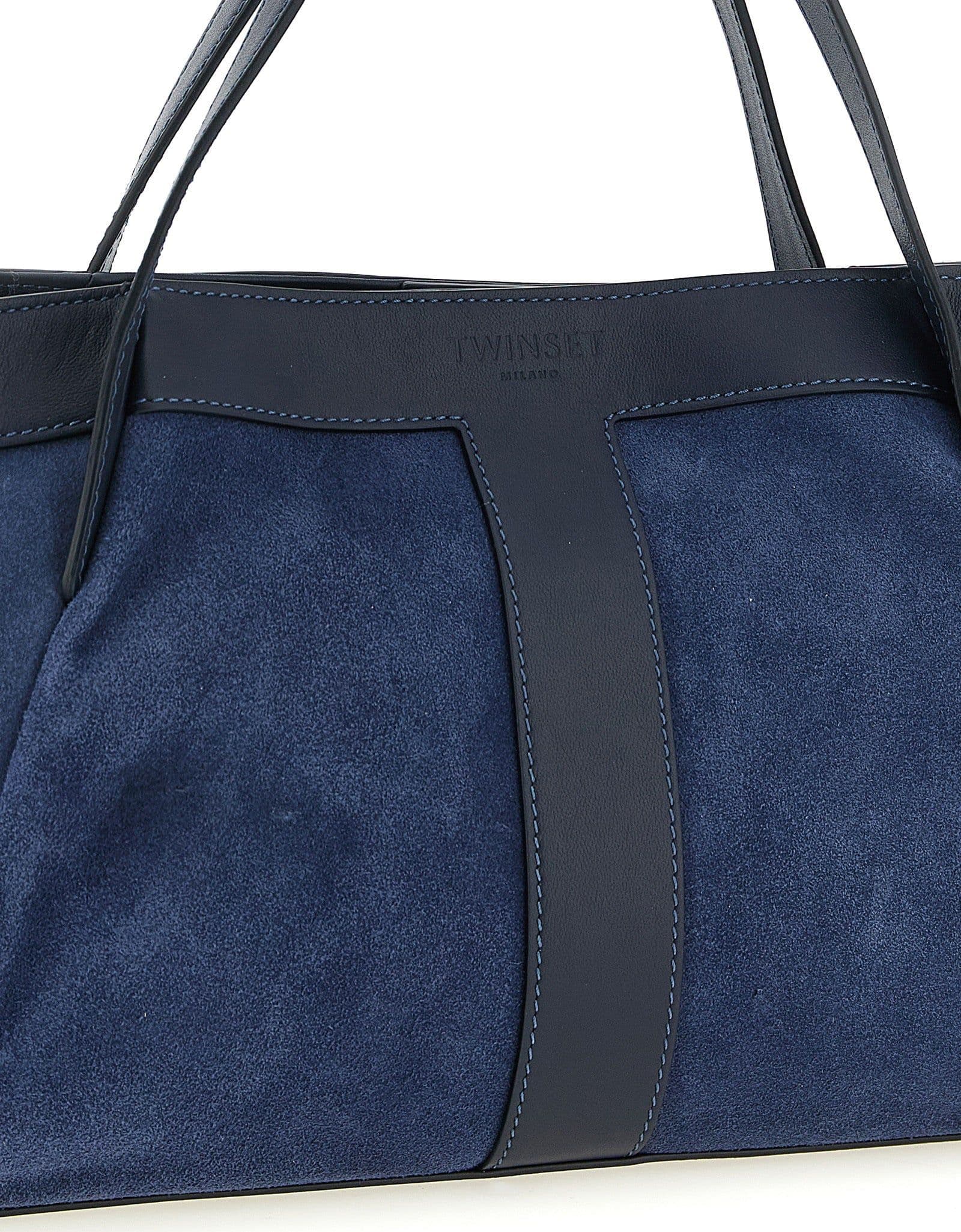 Twinset Blue Polyethylene Shoulder Bag - 3