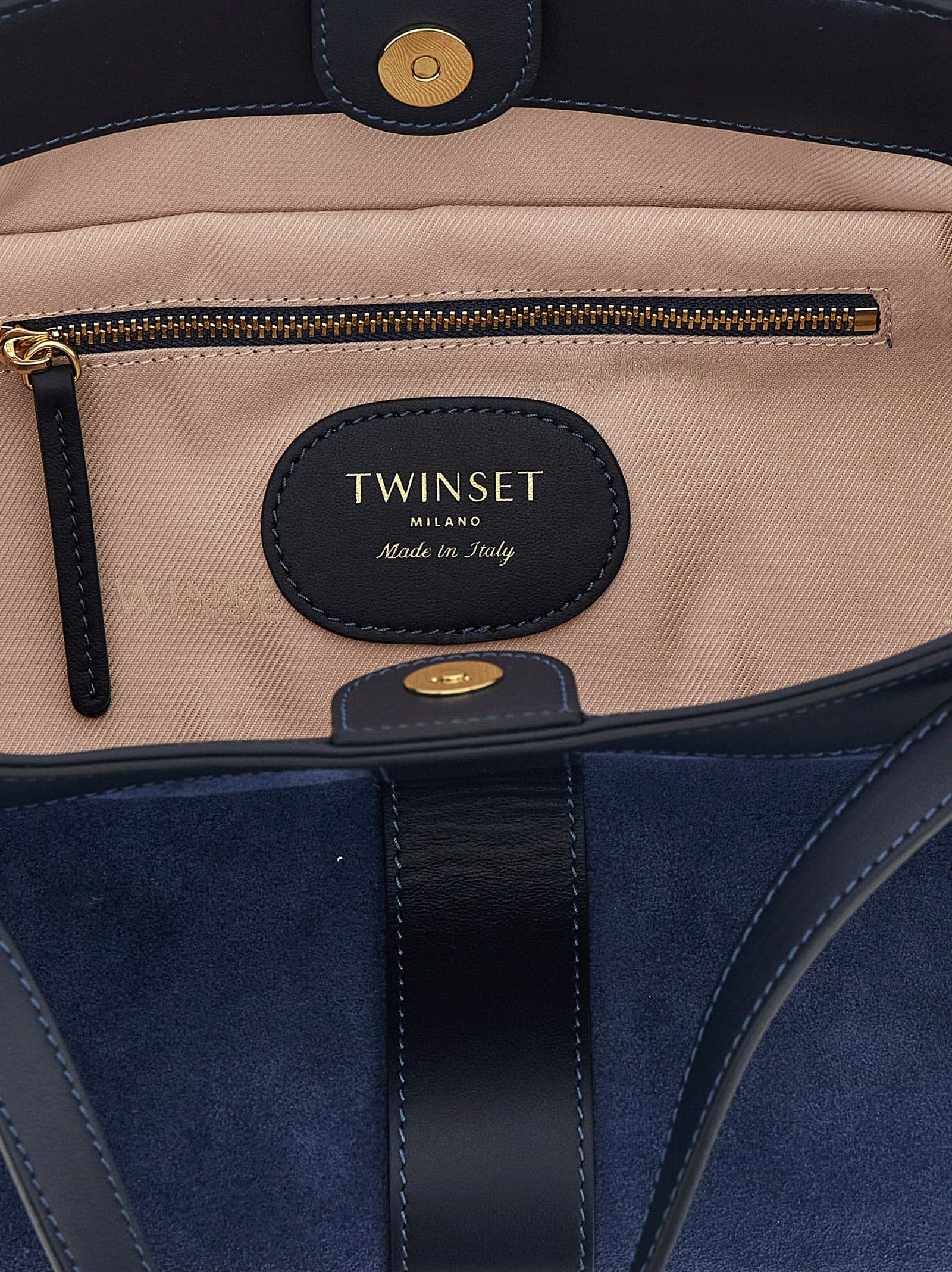 Twinset Blue Polyethylene Shoulder Bag - 4