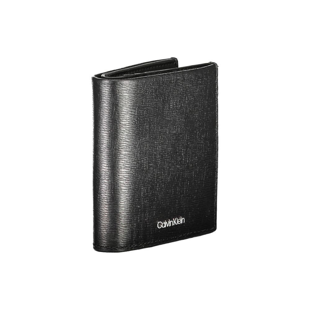 Calvin Klein Nero Leather Men Wallet - 3