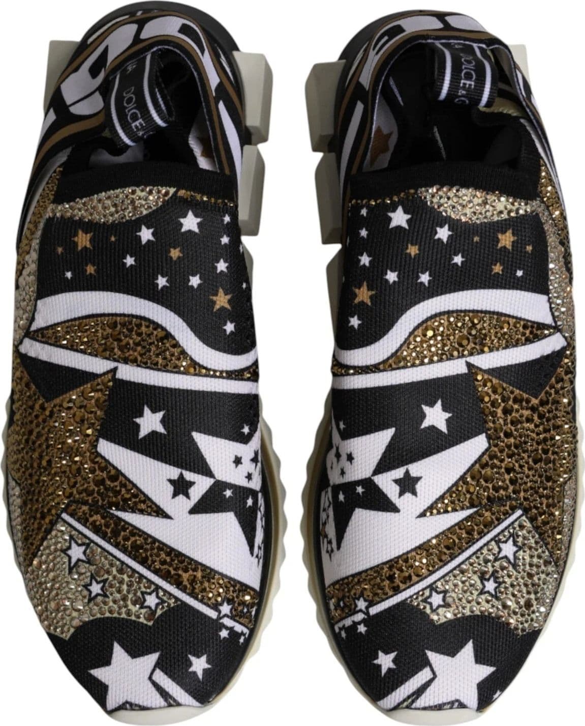 Dolce & Gabbana Multicolor Sorrento Low Top Sneakers Shoes - 4