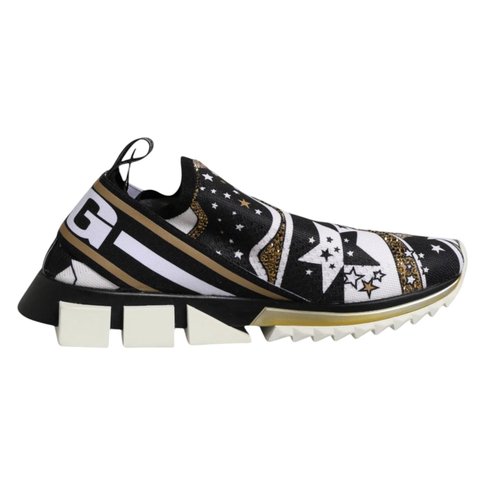 Dolce & Gabbana Multicolor Sorrento Low Top Sneakers Shoes - 7