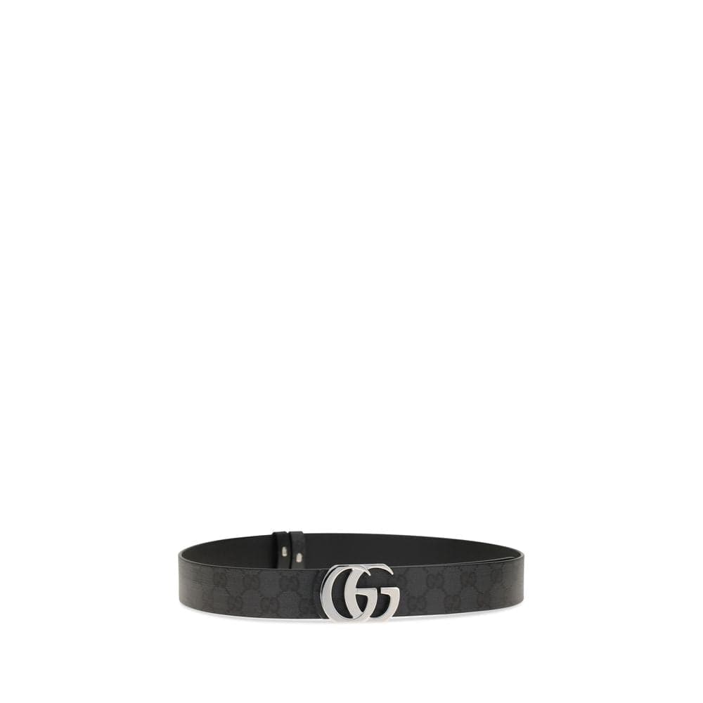 Gucci Black Cotton Belt - 2