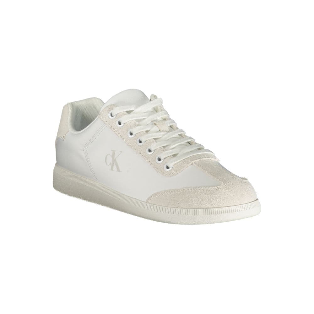 Calvin Klein White Polyester Men's Sneaker - 2