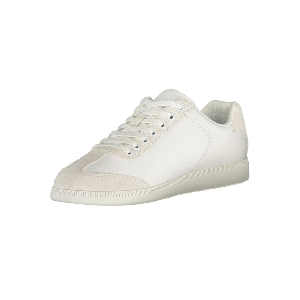 Calvin Klein White Polyester Men's Sneaker - 3