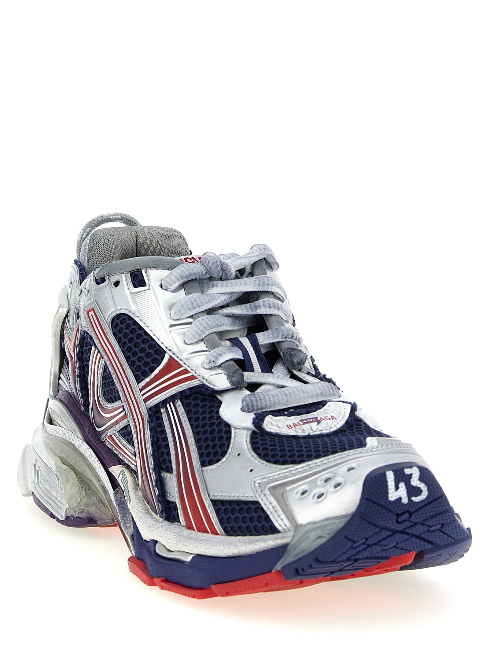 Balenciaga Multicolor Polyethylene Athletic Sneakers - 2