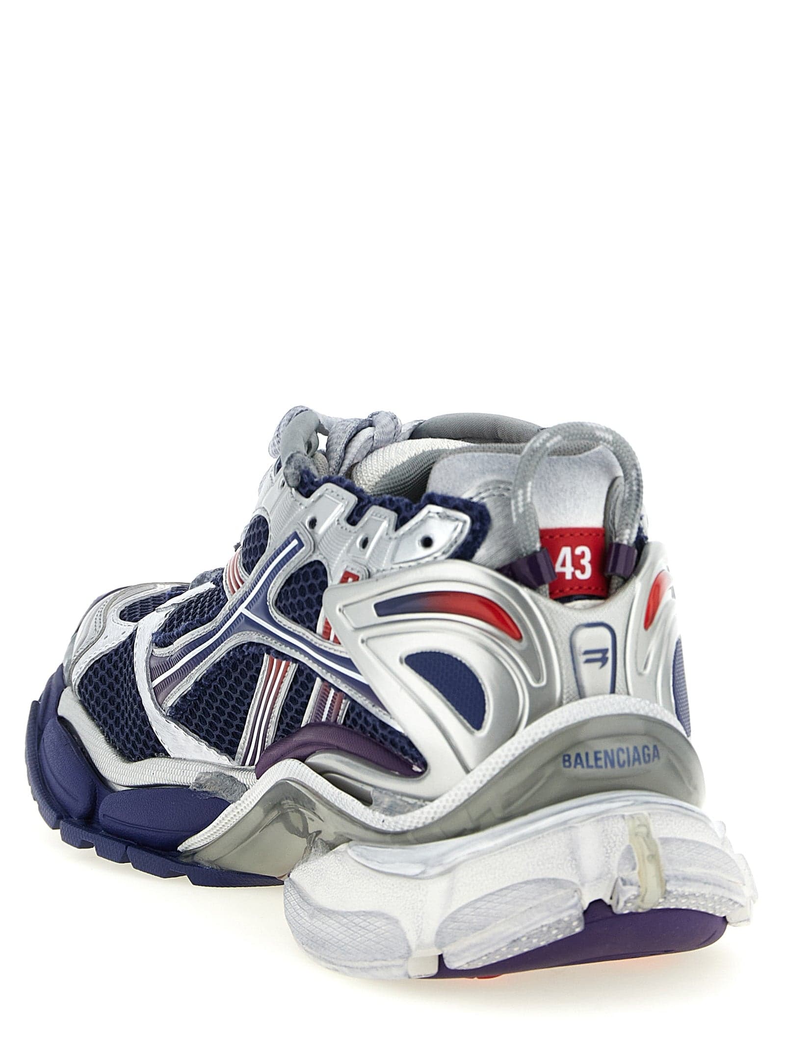 Balenciaga Multicolor Polyethylene Athletic Sneakers - 3