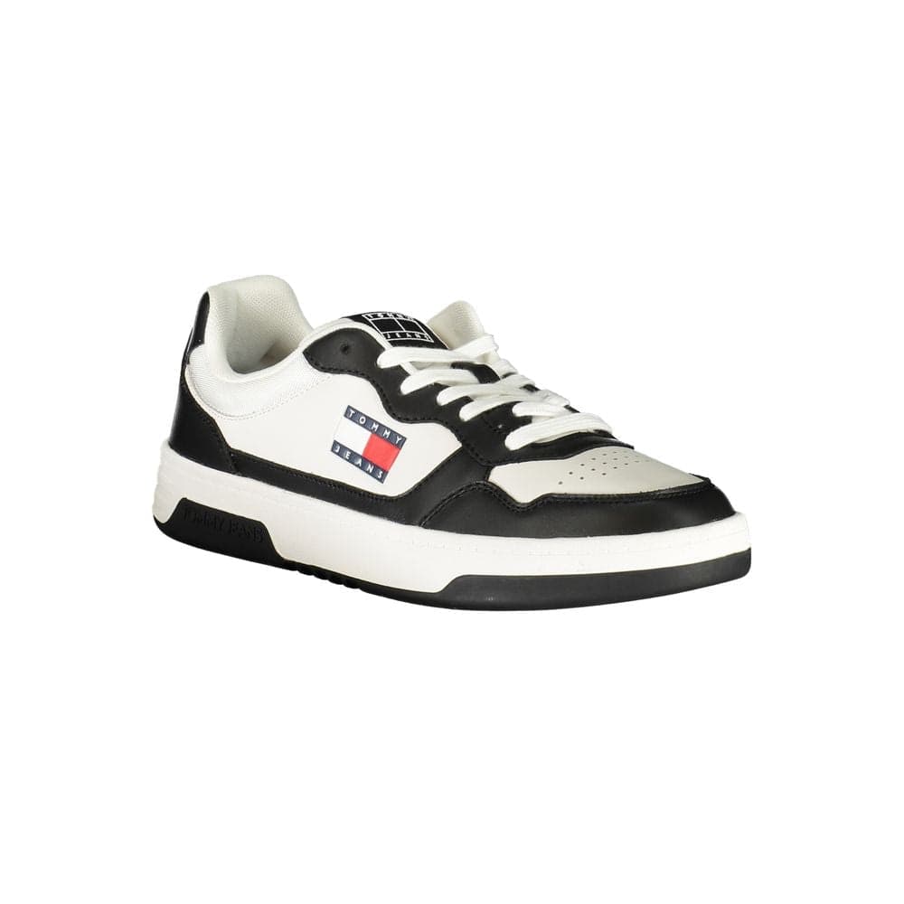 Tommy Hilfiger Black Polyurethane Men Sneaker - 2