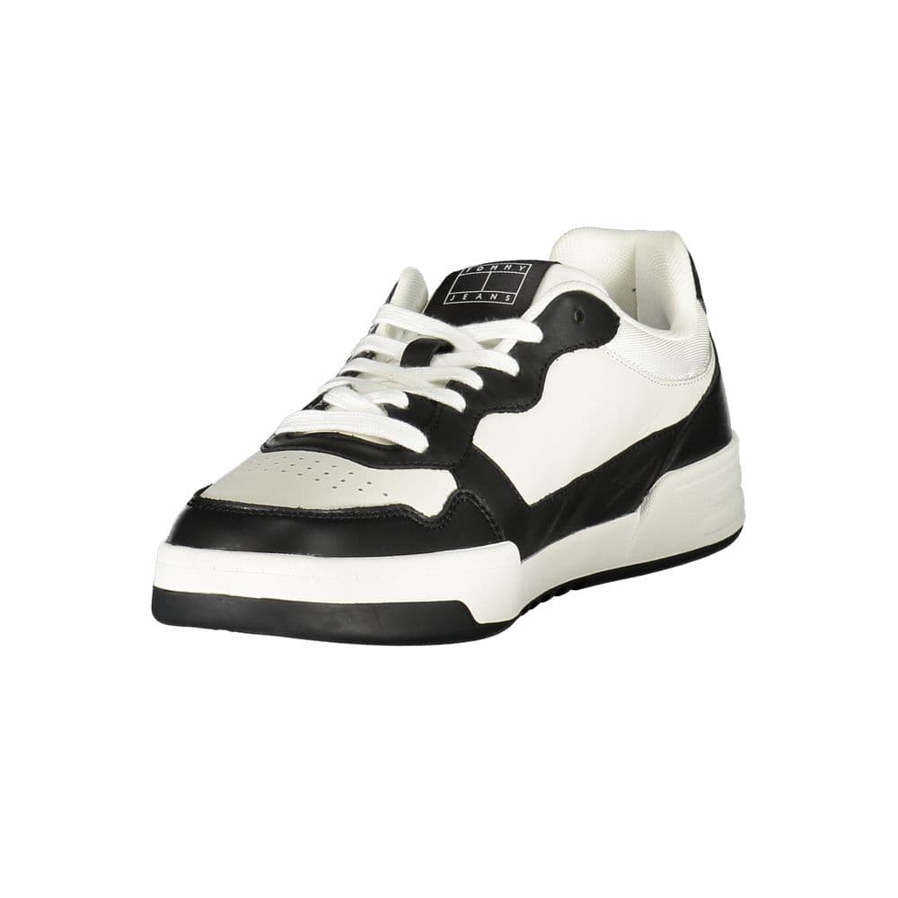 Tommy Hilfiger Black Polyurethane Men Sneaker - 3