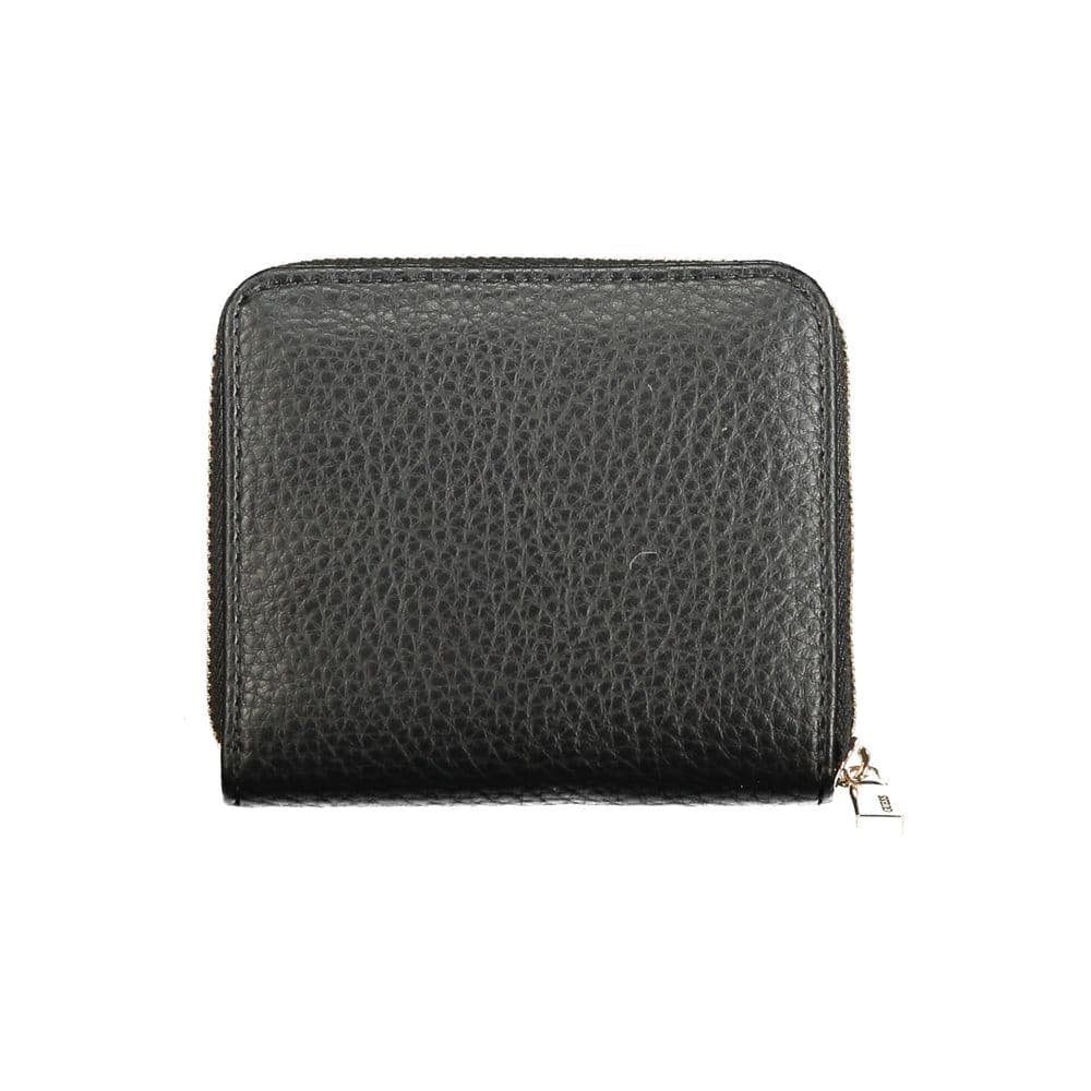 Guess Jeans Black Polyurethane Women Wallet - 2