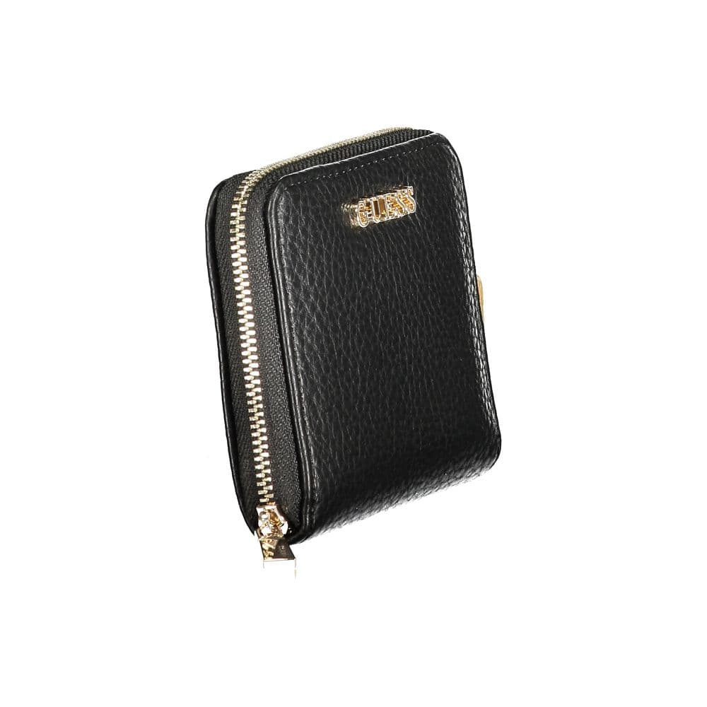 Guess Jeans Black Polyurethane Women Wallet - 3