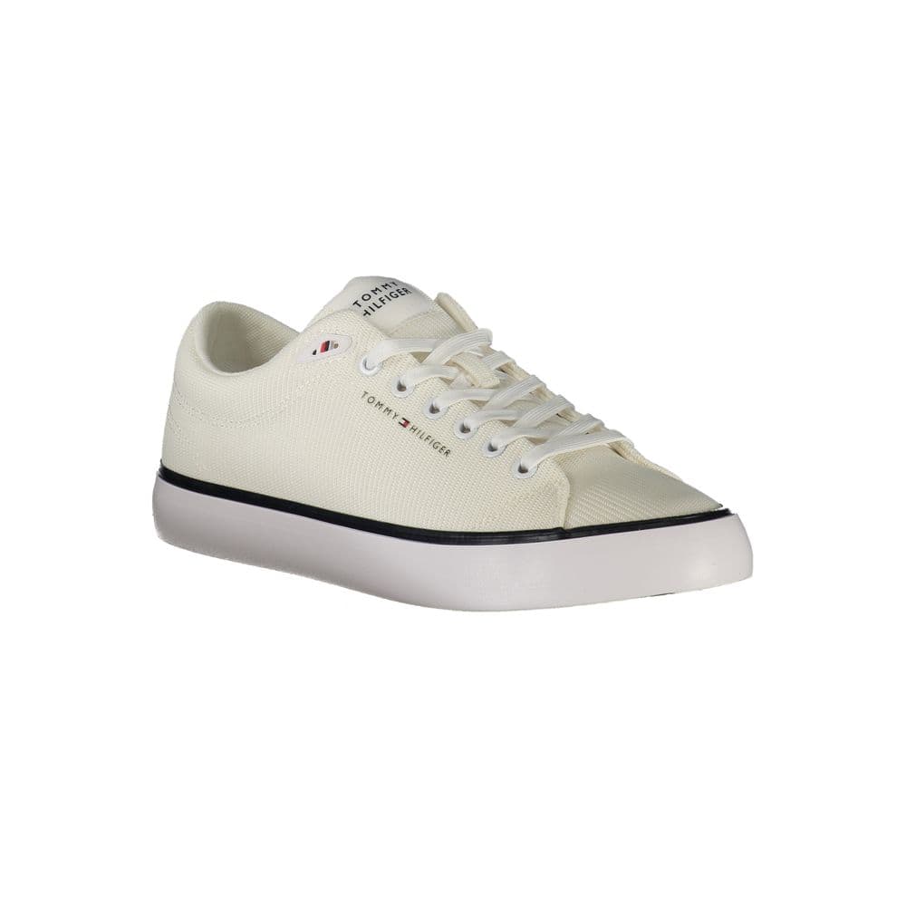 Tommy Hilfiger Bianco Polyester Men Sneaker - 2