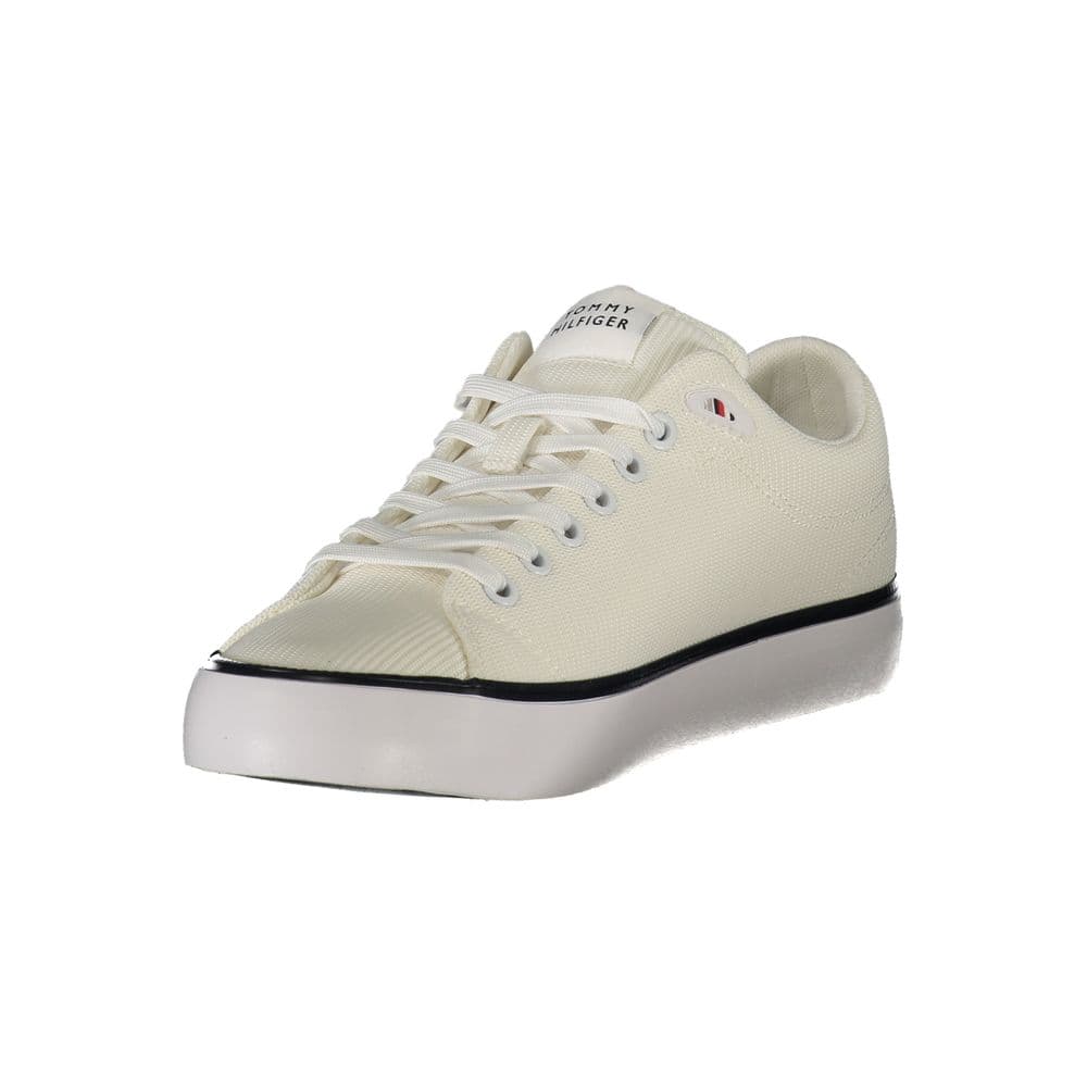 Tommy Hilfiger Bianco Polyester Men Sneaker - 3