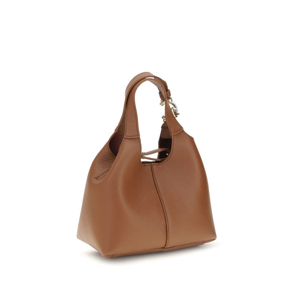 Coccinelle Brown Calf Leather Bos Taurus Handbag - 3