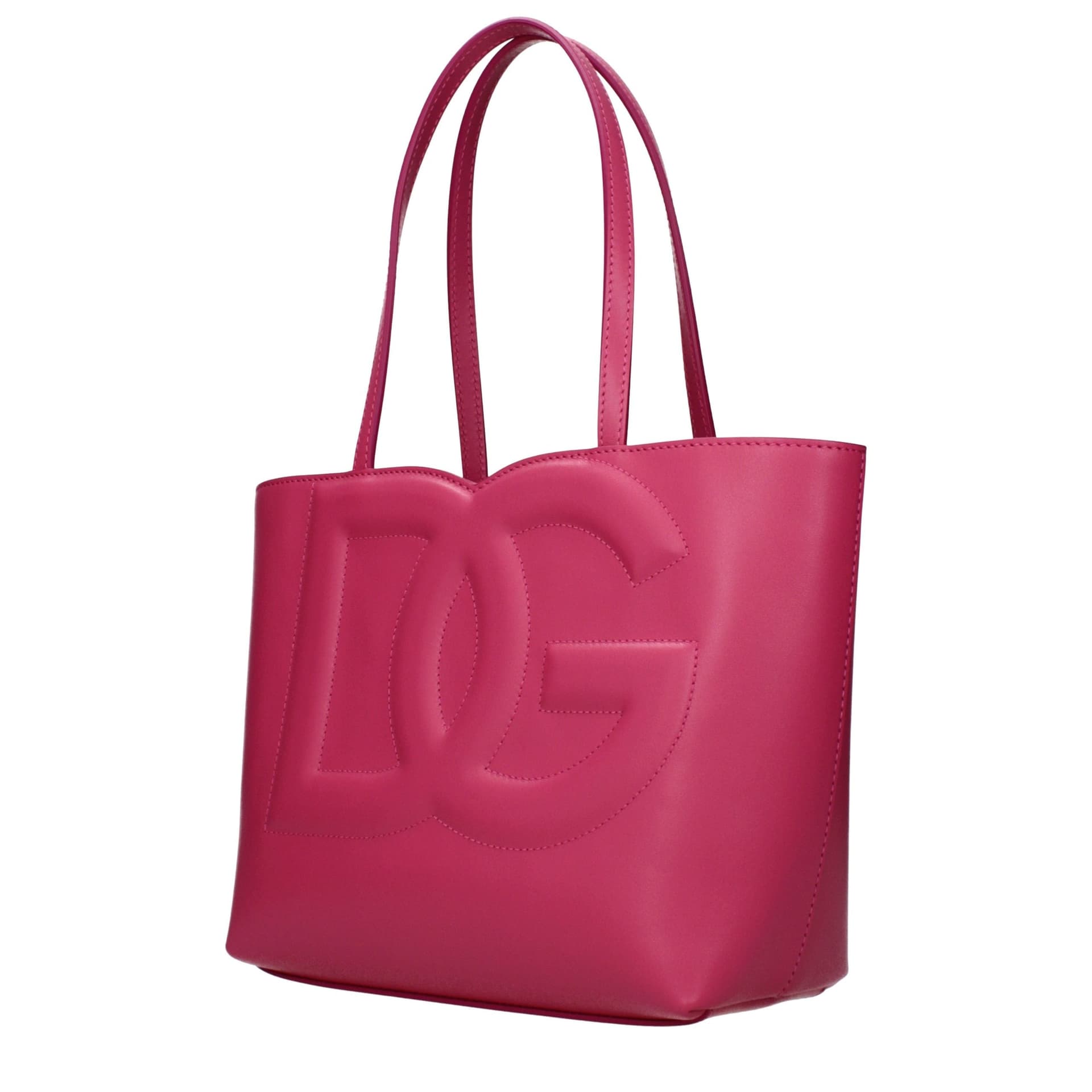 Dolce & Gabbana Pink Leather Handbag - 2