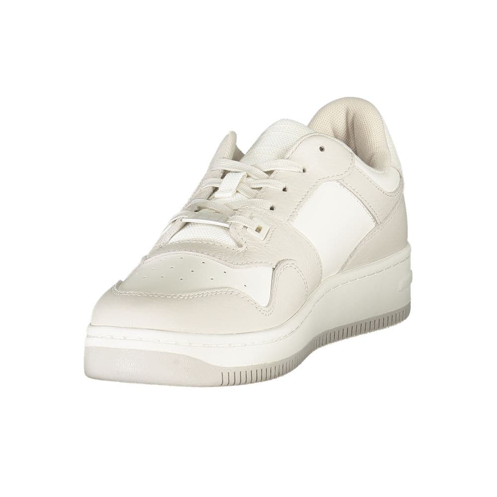 Tommy Hilfiger White Polyurethane Men Sneaker - 3