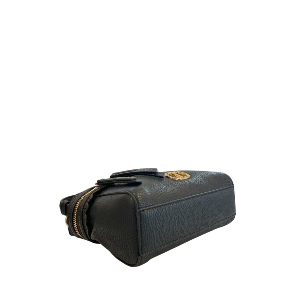 Twinset Black PU Women's Handbag - 4