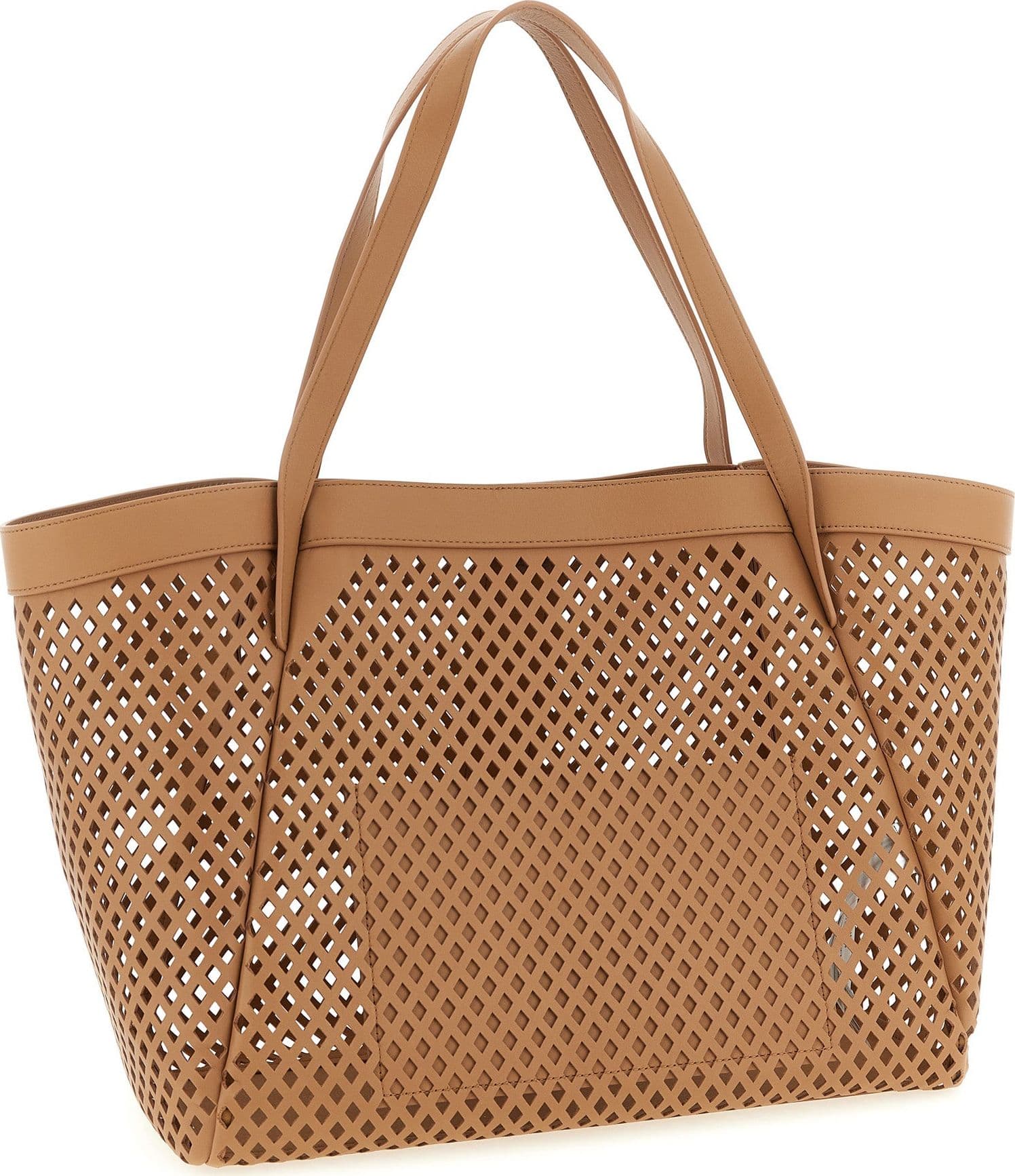 Twinset Brown Polyethylene Tote Bag - 2