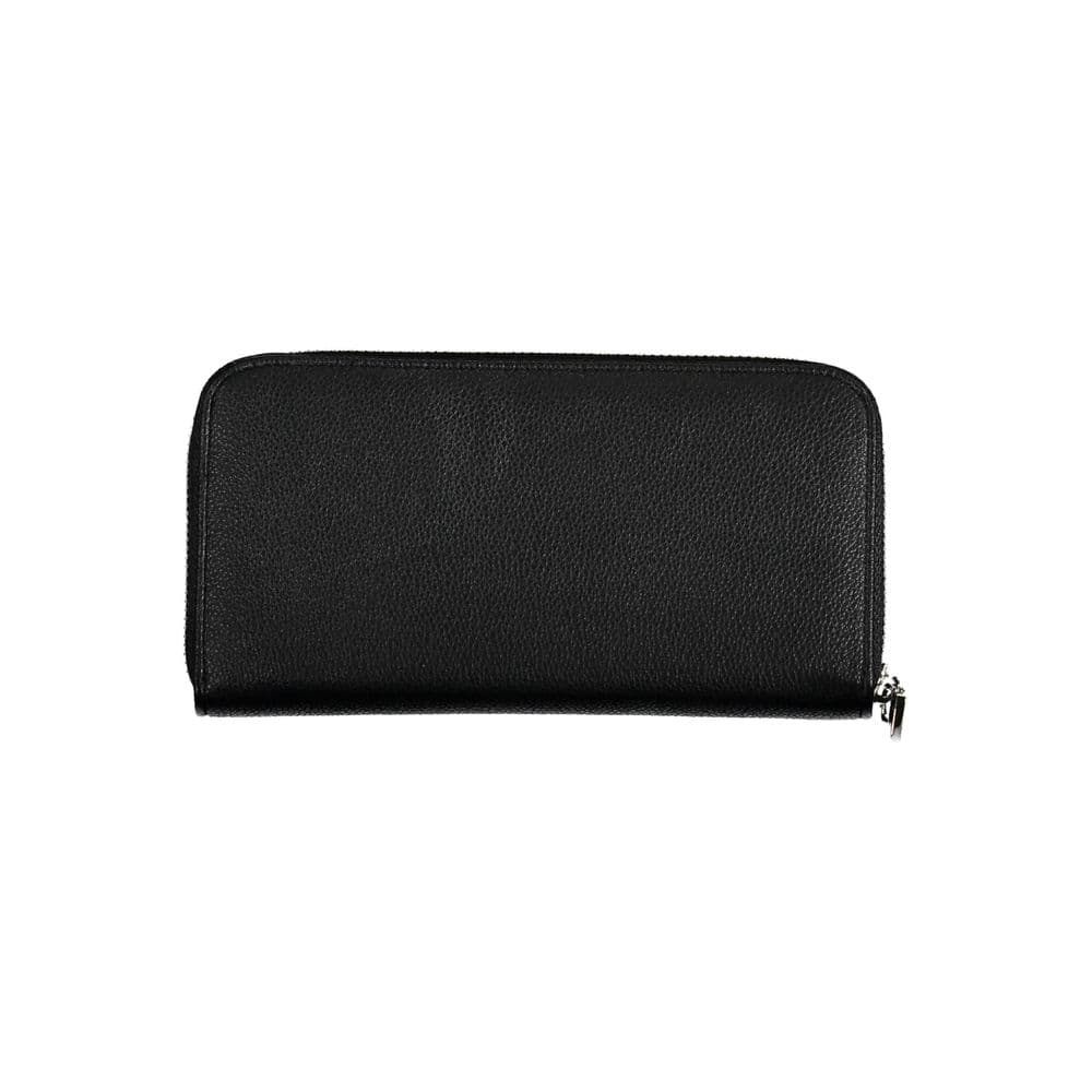 BYBLOS Black Polyurethane Women Wallet - 2