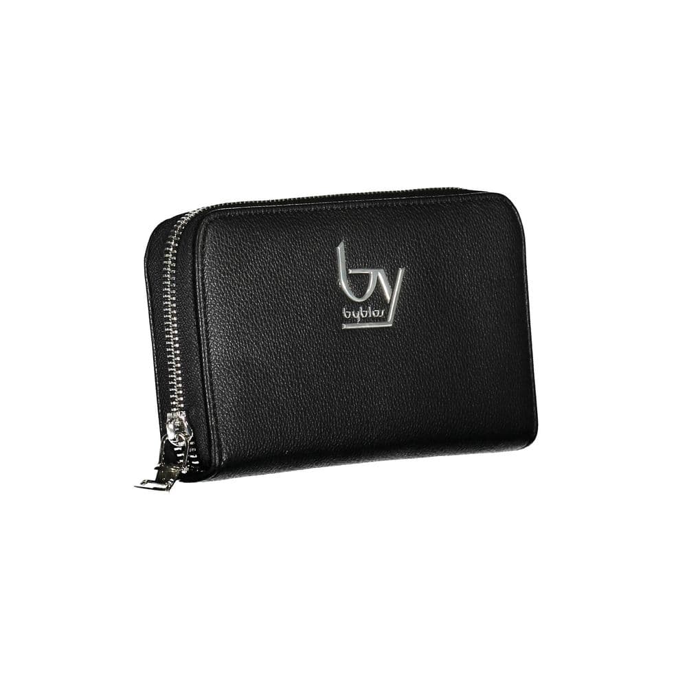 BYBLOS Black Polyurethane Women Wallet - 3