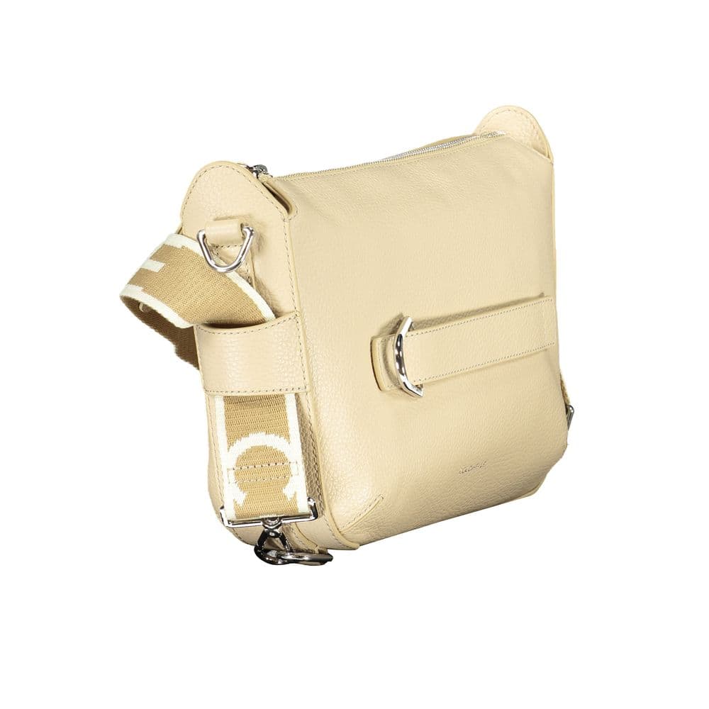 Coccinelle Beige Leather Women Handbag - 3
