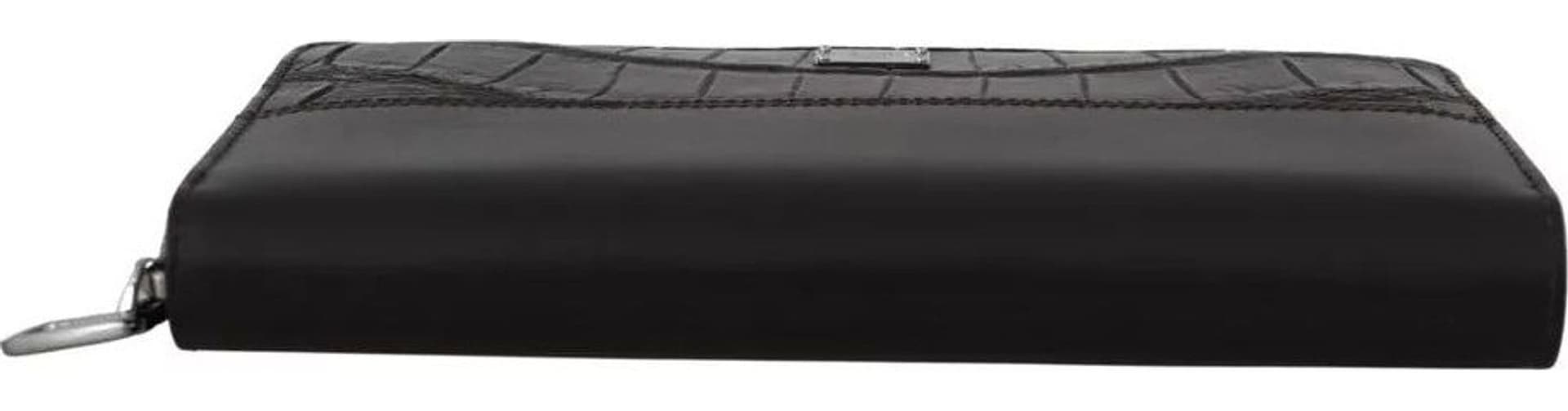 Dolce & Gabbana Brown Exotic Leather Zip Around Continental Clutch Wallet - 3