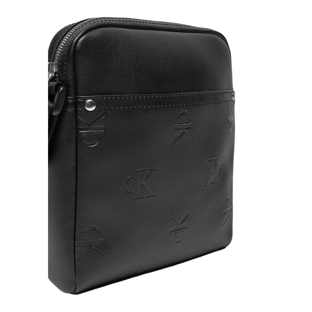 Calvin Klein Jeans Black Polyethylene Messenger Bag - 2