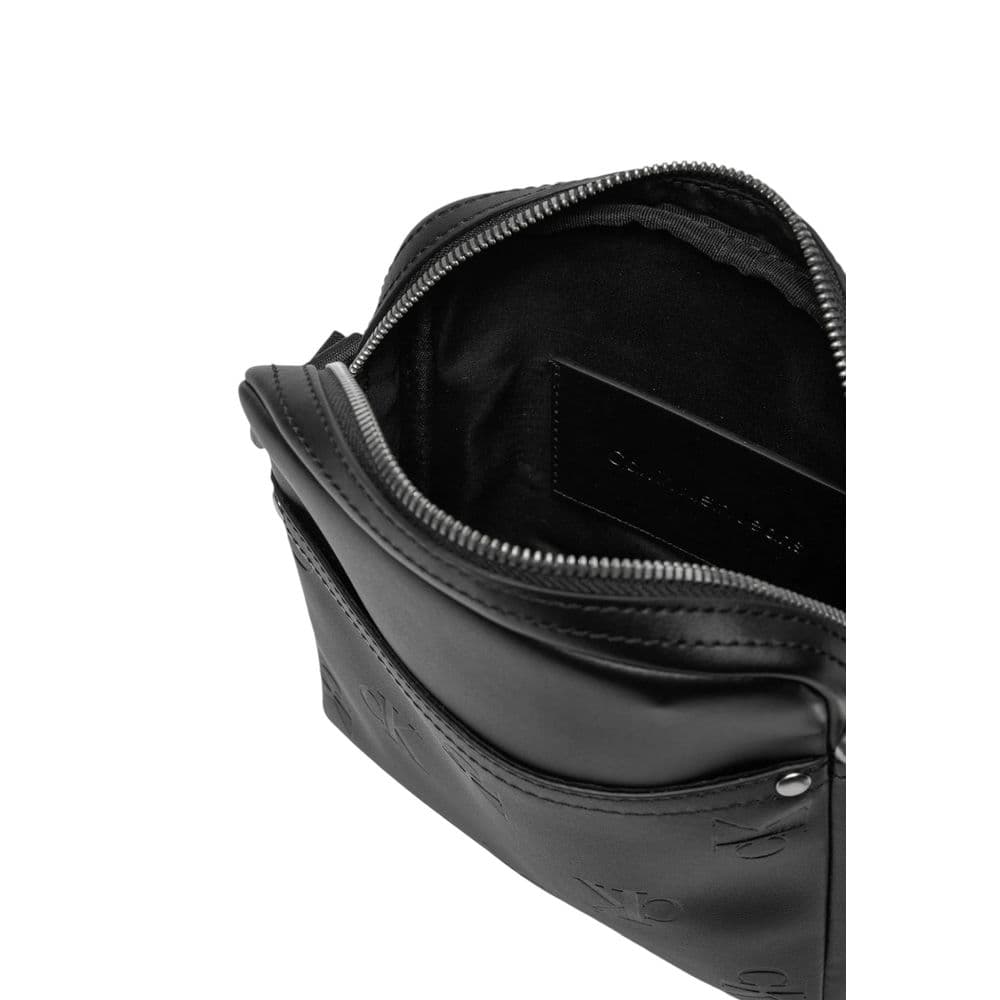 Calvin Klein Jeans Black Polyethylene Messenger Bag - 4