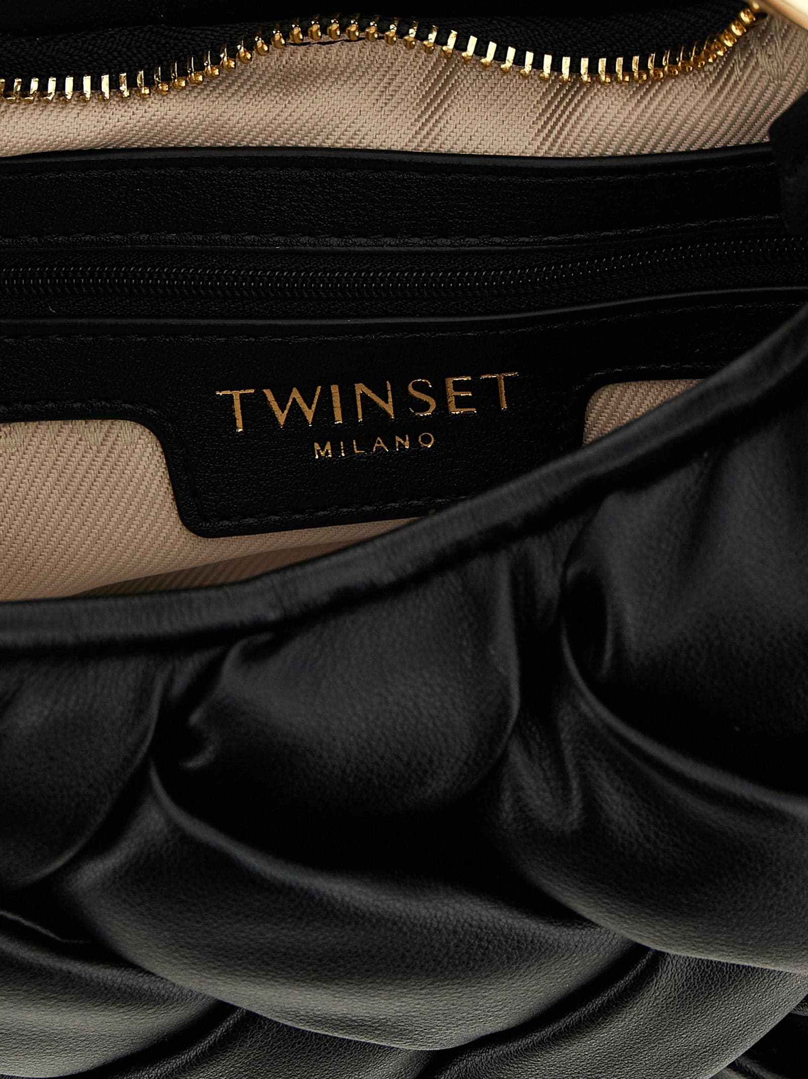 Twinset Black Polyethylene Handbag - 4