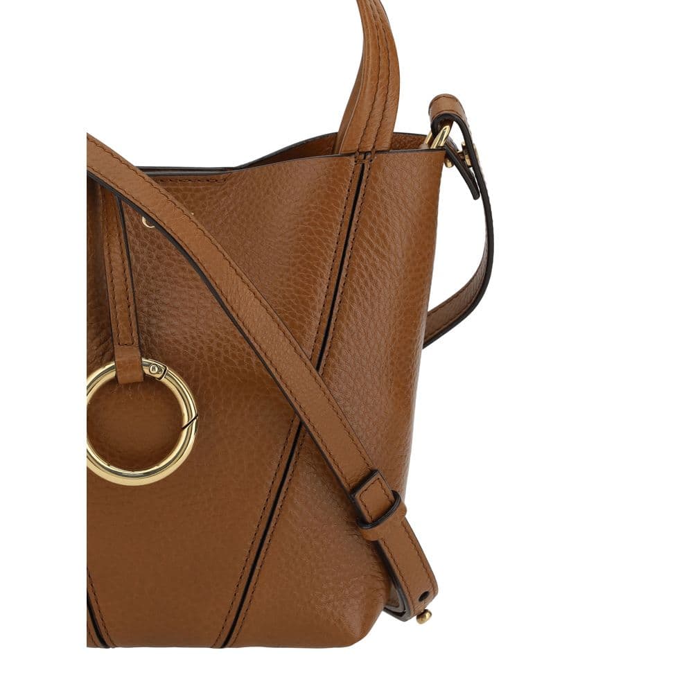 Chloé Brown Calf Leather Bos Taurus Shoulder Bag - 4