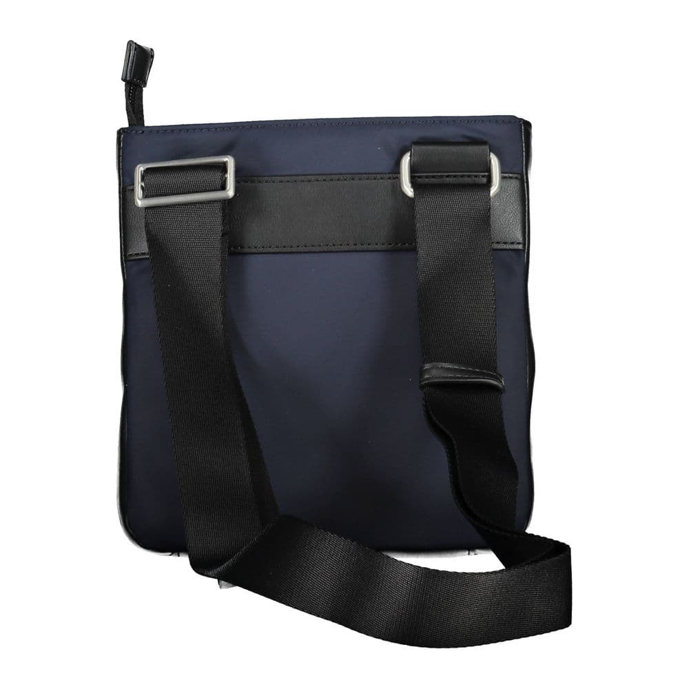 Tommy Hilfiger Blue Polyurethane Men's Shoulder Bag - 2