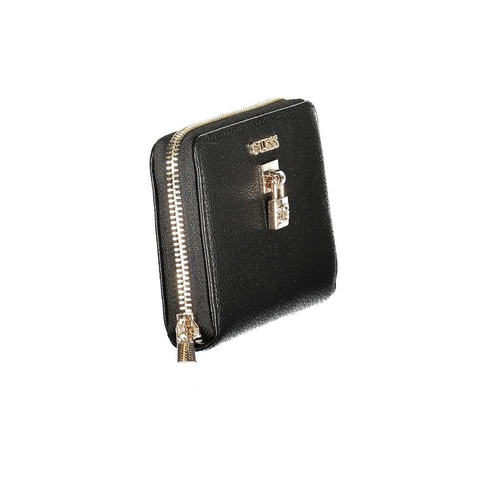 Guess Jeans Nero Poliuretano Women Wallet - 3