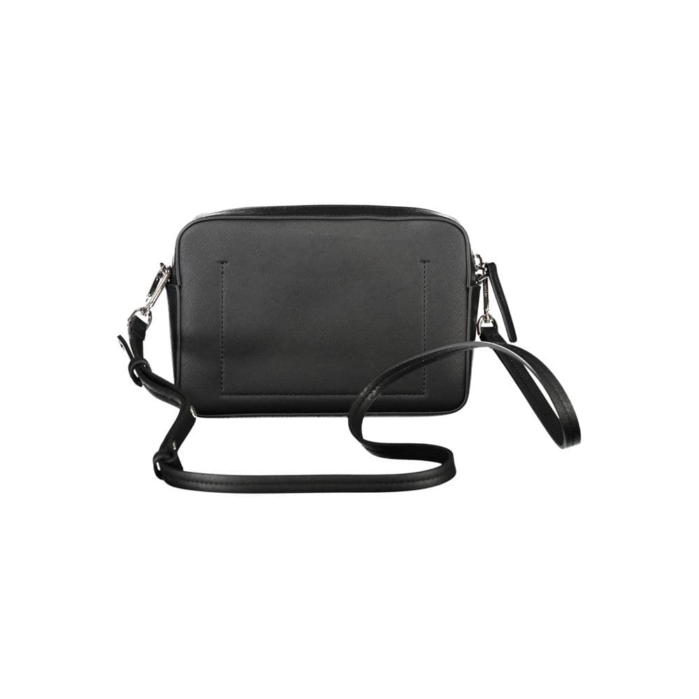 Calvin Klein Black Polyurethane Women's Shoulder Bag - 2