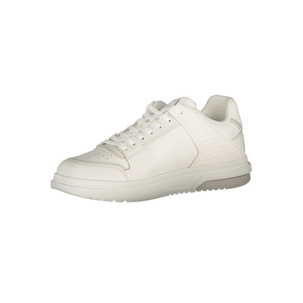Tommy Hilfiger Bianco Poliuretano Men Sneaker - 3