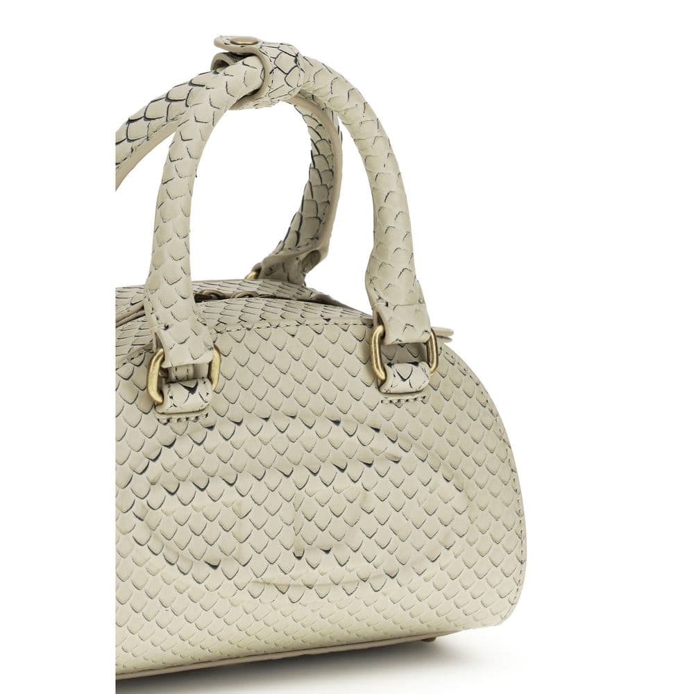 Diesel Beige Calf Leather Bos Taurus Handbag - 4