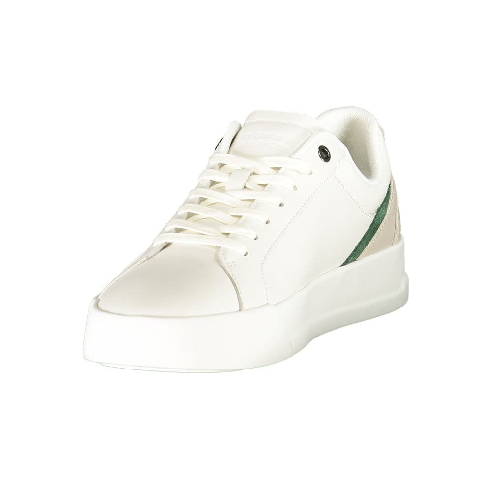 Tommy Hilfiger Bianco Polyurethane Uomo Sneaker - 3