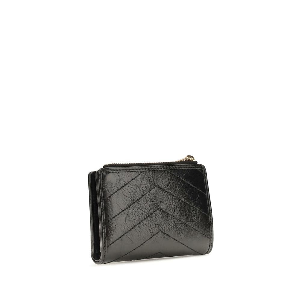Saint Laurent Black Calf Leather Bos Taurus Wallet - 2